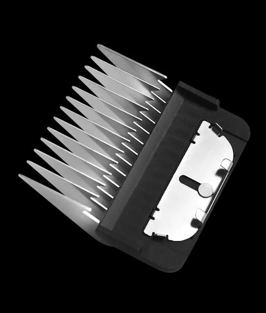 8 PIECE ANDIS WIDE BLADE COMB SET