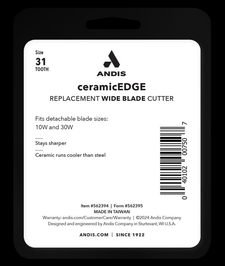 Ceramic Fine Tooth Cutter for Wide Blades