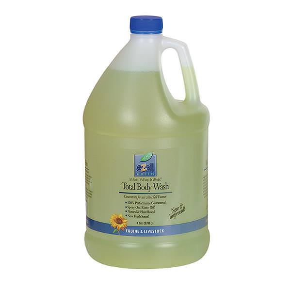 EZAll Total Body Wash Green Shampoo