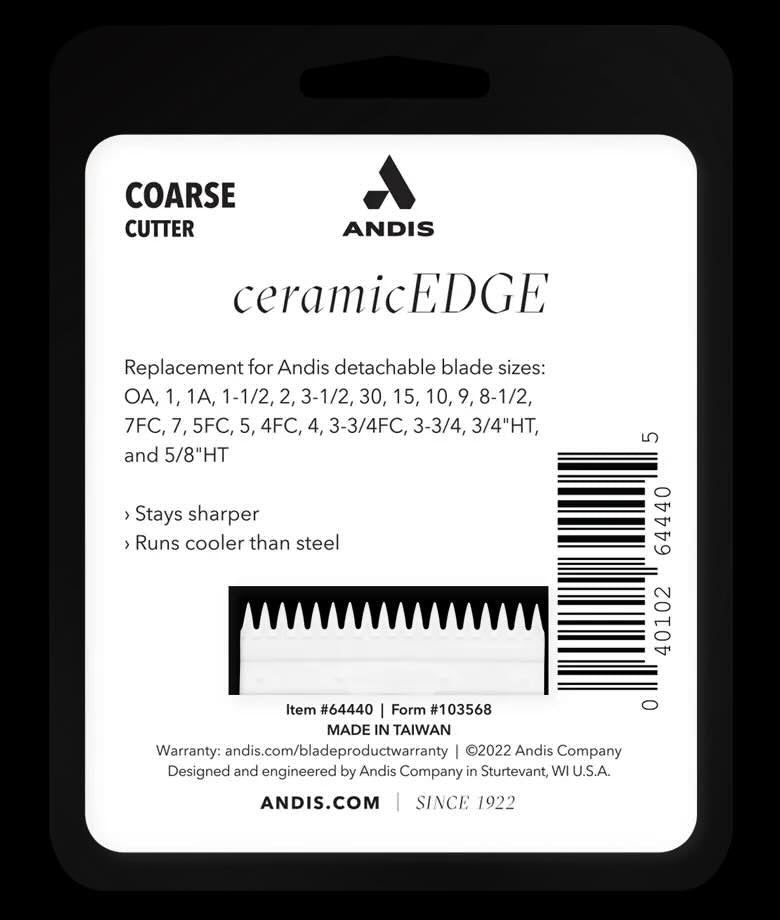 CERAMICEDGE® DETACHABLE BLADE COARSE CUTTER
