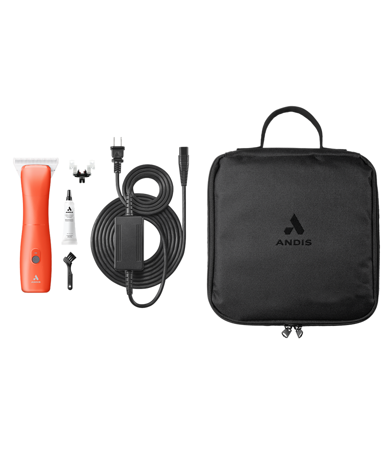 Andis Emerge Clipper with 30W Blade, Orange