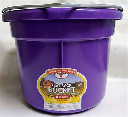 20 Qt Flat Back Bucket