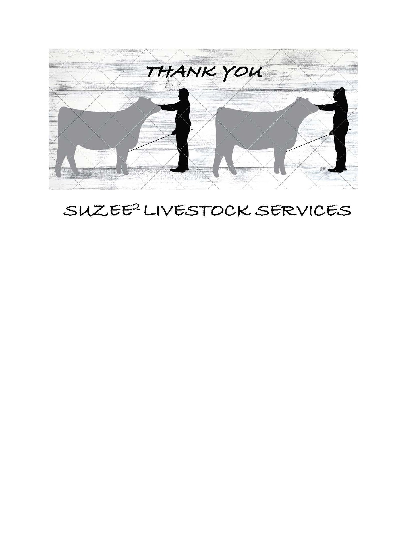 Suzee2 Livestock Services Gift Card