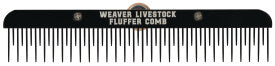 Teflon Fluffer Comb, Wood Handle