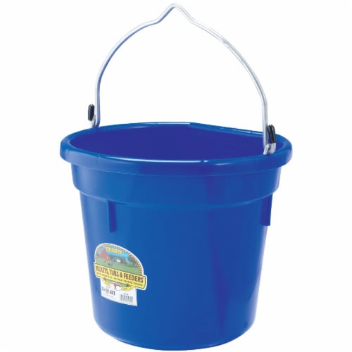 20 QT Flat Back Bucket