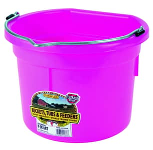 20 QT Flat Back Bucket