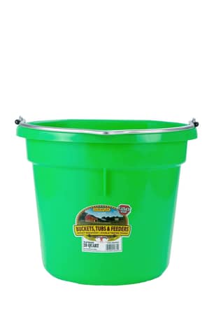 20 QT Flat Back Bucket