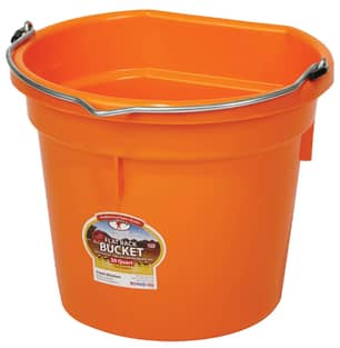20 QT Flat Back Bucket